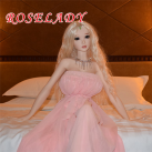 Реалистичная силиконовая секс кукла RoseLady с металлическим каркасом - 135 см photo 1