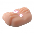 Реалистичный мастурбатор Pussy Ass для мужчин - 21*16.5*7 см photo 4