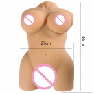 Реалистичный мастурбатор Pussy Ass с большой грудью из силикона - 44х27 см photo 1