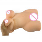 Реалистичный мастурбатор Pussy Ass с большой грудью из силикона - 44х27 см photo 3