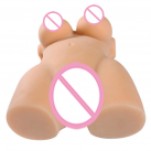 Реалистичный мастурбатор Pussy Ass с большой грудью из силикона - 44х27 см photo 4