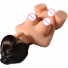 Реалистичная силиконовая кукла-мастурбатор с большой грудью и вагиной photo 3