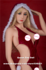Силиконовая секс кукла в новогоднем костюме WMDOLL - 165 см photo 4