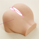 Реалістичний мастурбатор 3D із силікону з вагіною та анусом photo 2