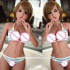 Реалистичная силиконовая кукла с большой грудью, ротиком, анусом и вагиной 136 см  photo 2