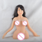 Реалістична силіконова лялька-мастурбатор з великими грудьми, анусом та вагіною 75 СМ photo 5