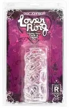 Эрекционная насадка LOVER RING CLEAR photo 2