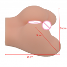 Силіконовий реалістичний мастурбатор із вібрацією photo 6