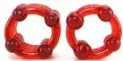 Комплект эрекционных насадок COLT ENHANCER RINGS RED photo 4