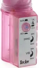 Вибратор гелевый DISCO RABBIT PINK (розовый)   photo 3