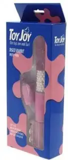 Вибратор гелевый DISCO RABBIT PINK (розовый)   photo 4