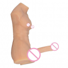 Силиконовый мастурбатор с большим фаллоимитатор для женщин photo 4