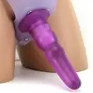 Страпон JENNA DESIGNER HARNESS PURPLE photo 2