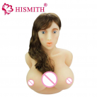 Реалістична силіконова лялька-мастурбатор з великими грудьми та ротом photo 2