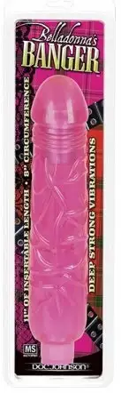 Вибратор BELLADONNA BANGER PINK photo 6