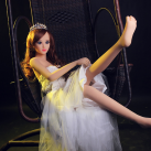 Реалистичная силиконовая кукла с большой грудью и вагиной JELLYDOLL 125 см photo 4