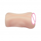 Силиконовый двойной мастурбатор для мужчин - 16х7 см photo 3