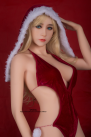 Секс-кукла в новогоднем костюме 163 см  photo 4