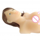 Мастурбатор із грудьми та головою силіконовий photo 5