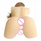 Мастурбатор із грудьми та головою силіконовий photo 6