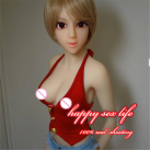 Мини секс кукла из силикона с металлическим каркасом - 80 см photo 2