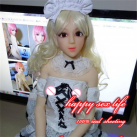 Мини секс кукла из силикона с металлическим каркасом - 80 см photo 5