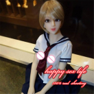 Мини секс кукла из силикона с металлическим каркасом - 80 см photo 3