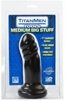 Анальная пробка MEDIUM BIG STUFF BLACK photo 3