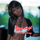 Темнокожая реалистичная секс-кукла, 168 см photo 4