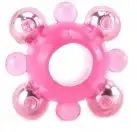 Набор эрекционных насадок RING RINGS PINK photo 4