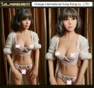 Реалистичная силиконовая кукла с небольшой грудью, ротиком 150 см photo 2