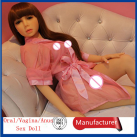 Секс-кукла в розовом халатике 148 см  photo 5