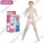 Надувная секс кукла Lovetoy DS-42 - длина 66 см photo 1