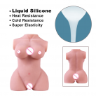 Силіконовий мастурбатор у вигляді жіночого торсу photo 4