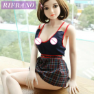 Реалистичная силиконовая кукла с большой грудью, анусом, вагиной Rifrano 140 см photo 2