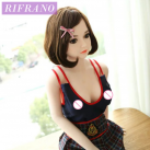 Реалистичная силиконовая кукла с большой грудью, анусом, вагиной Rifrano 140 см photo 4