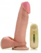 Вибратор THE VIBRO REALISTIC 8 FLESH photo 1