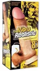 Вибратор THE VIBRO REALISTIC 8 FLESH photo 5