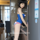 Cекс-кукла в китайском шелковом платье 163 см photo 3