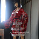 Cекс-кукла в китайском шелковом платье 163 см photo 4