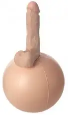 Фаллос с надувным мячом E-Z RIDER ROCKER BALL 8 photo 2