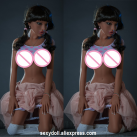 Силиконовая секс кукла с большой грудью и тонкой талией - 155 см photo 2