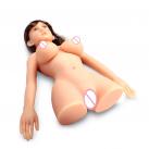 Мастурбатор у вигляді жіночого торсу з головою та руками photo 2