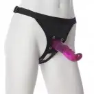 Страпон женский FUCHSIA G-SPOT DONG WITH HARNESS photo 1