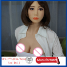 Реалистичная секс кукла из силикона с металлическим каркасом внутри - 158 см photo 1