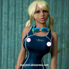 Силиконовая секс-кукла блондинка с пышной грудью и пухлыми губками 155 см  photo 6