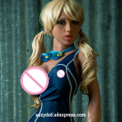 Силиконовая секс-кукла блондинка с пышной грудью и пухлыми губками 155 см  photo 4