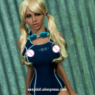 Силиконовая секс-кукла блондинка с пышной грудью и пухлыми губками 155 см  photo 5