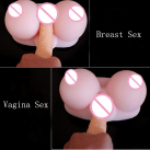 Мастурбатор груди та вагіна 21*9.5 см photo 5