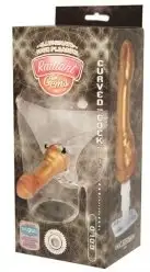 Страпон RADIANT GEMS CURVED COCK GOLD photo 2